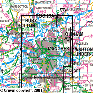 Explorer Map 277 Manchester & Salford