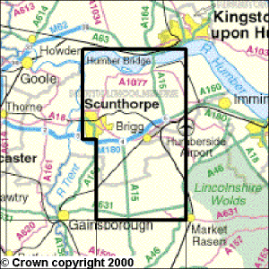 Explorer Map 281 Ancholme Valley