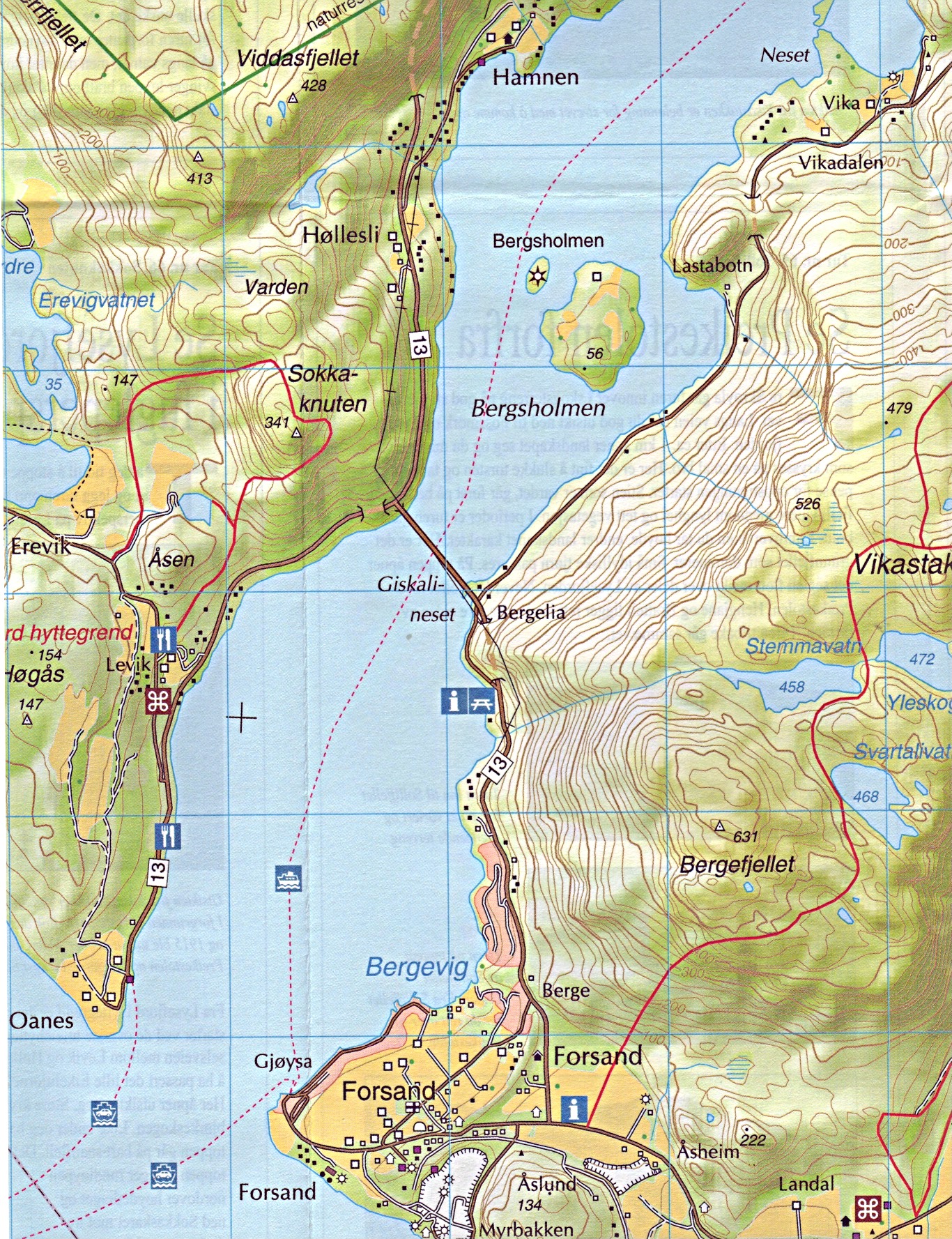 Norwegian Walking Maps and Walking Guides Norway to Buy Online from The ...